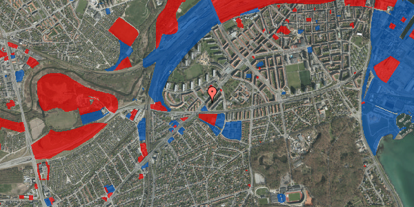 Jordforureningskort på Skanderborgvej 37, 8000 Aarhus C