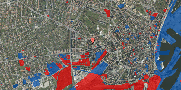 Jordforureningskort på Skernvej 8, st. th, 8000 Aarhus C