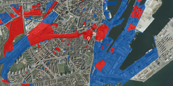 Jordforureningskort på St.St. Blichers Gade 20, st. , 8000 Aarhus C