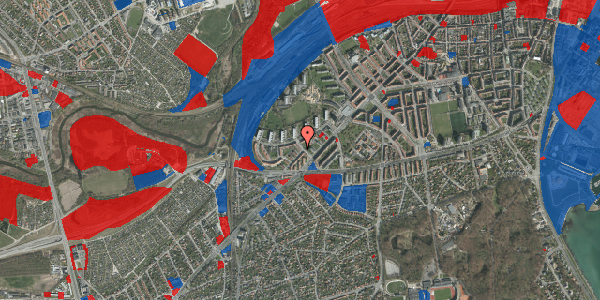 Jordforureningskort på Sønderborggade 9, 1. mf, 8000 Aarhus C