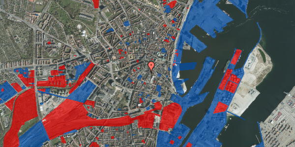 Jordforureningskort på Søndergade 14, st. , 8000 Aarhus C