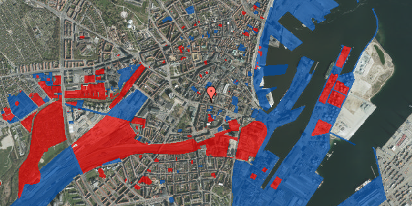 Jordforureningskort på Søndergade 76, st. 1, 8000 Aarhus C