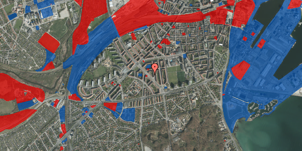 Jordforureningskort på Søndre Ringgade 14, 2. tv, 8000 Aarhus C