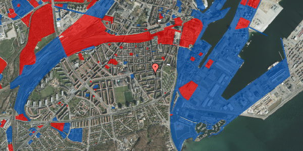 Jordforureningskort på Tietgens Plads 6, 1. , 8000 Aarhus C