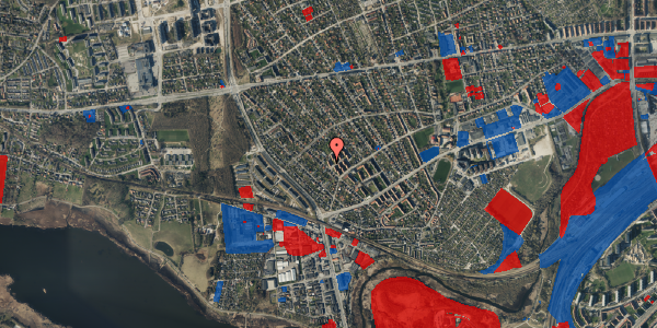 Jordforureningskort på Tousvej 59, 1. th, 8230 Åbyhøj