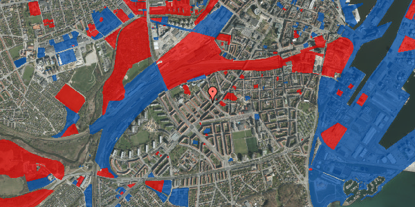 Jordforureningskort på Trepkasgade 5, st. th, 8000 Aarhus C