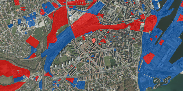 Jordforureningskort på Trepkasgade 13, 2. th, 8000 Aarhus C