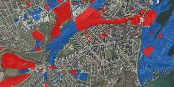 Jordforureningskort på Trepkasgade 26, 1. , 8000 Aarhus C