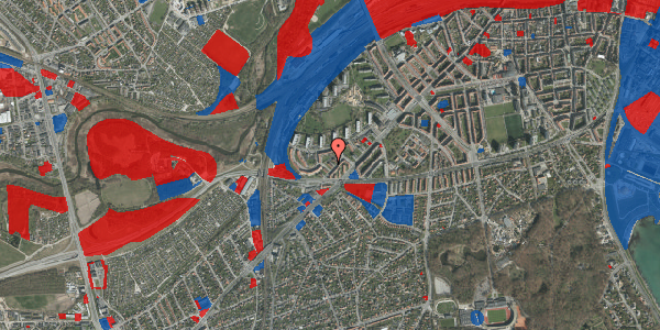 Jordforureningskort på Tøndergade 90, st. tv, 8000 Aarhus C