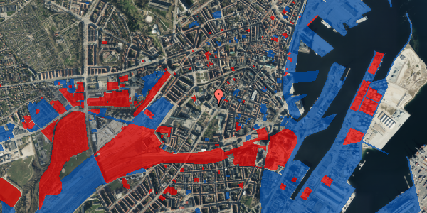 Jordforureningskort på Vester Allé 6, 1. th, 8000 Aarhus C