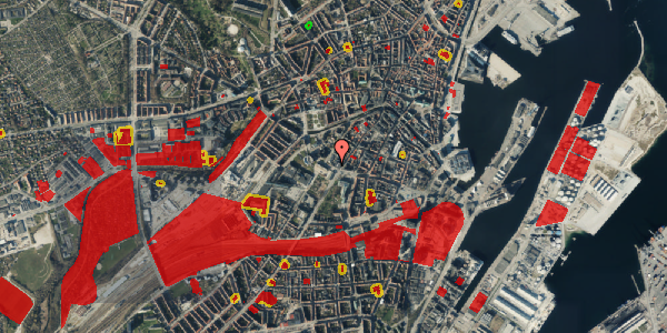 Jordforureningskort på Vester Allé 6, 2. tv, 8000 Aarhus C