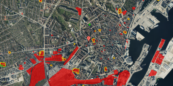 Jordforureningskort på Vester Allé 29, 2. th, 8000 Aarhus C