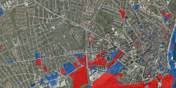 Jordforureningskort på Vestre Ringgade 58, 2. tv, 8000 Aarhus C