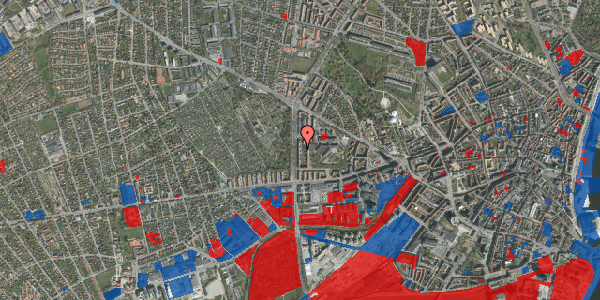 Jordforureningskort på Vestre Ringgade 62, 1. th, 8000 Aarhus C