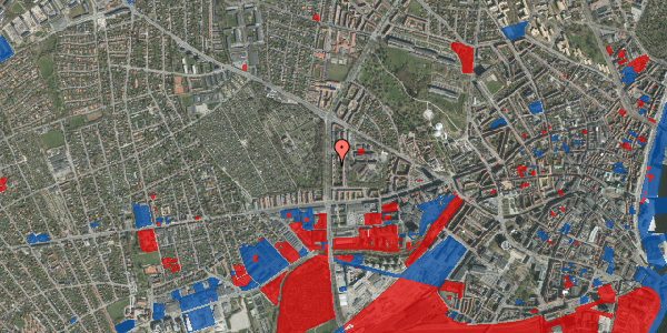 Jordforureningskort på Vestre Ringgade 62, 2. th, 8000 Aarhus C