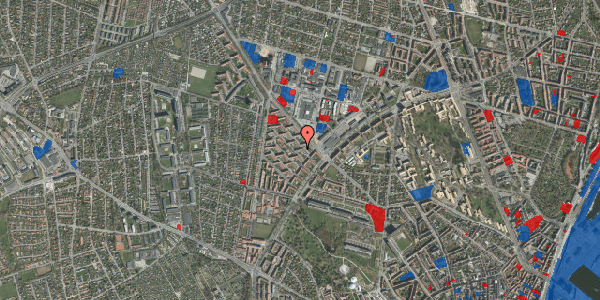 Jordforureningskort på Vilh. Bergsøes Vej 11, 2. th, 8210 Aarhus V