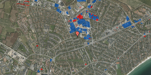 Jordforureningskort på Vorbjergbakken 10, 8240 Risskov