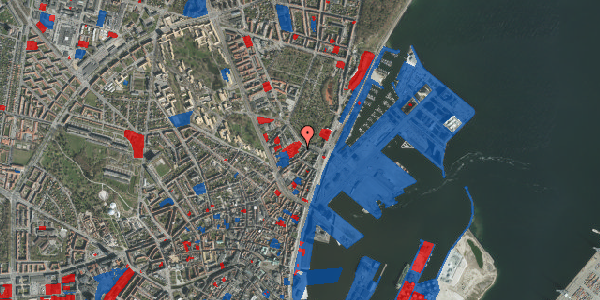 Jordforureningskort på Østboulevarden 5B, 1. th, 8000 Aarhus C