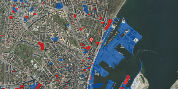 Jordforureningskort på Østboulevarden 11E, 1. , 8000 Aarhus C