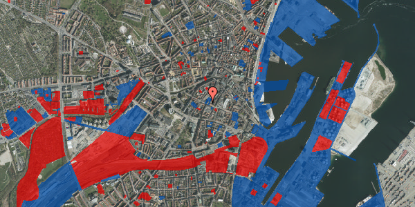 Jordforureningskort på Østergade 5, 3. 3, 8000 Aarhus C