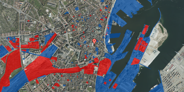 Jordforureningskort på Østergade 27, 3. tv, 8000 Aarhus C