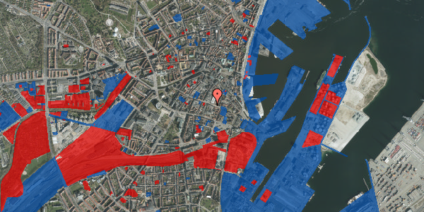 Jordforureningskort på Østergade 40, st. , 8000 Aarhus C