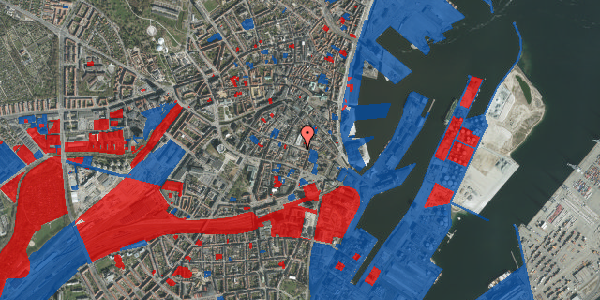 Jordforureningskort på Østergade 44, st. , 8000 Aarhus C