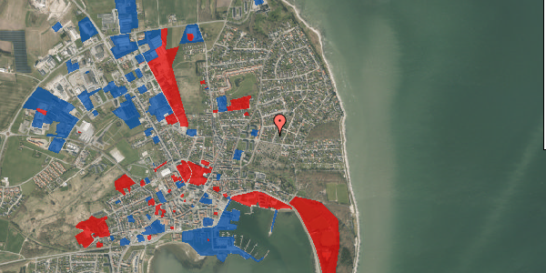 Jordforureningskort på Lindevej 5, 7900 Nykøbing M