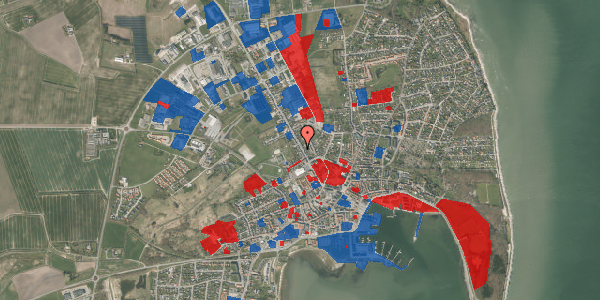 Jordforureningskort på Nørrebro 9, 7900 Nykøbing M