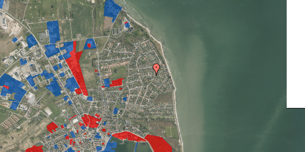 Jordforureningskort på Pilevej 14, 7900 Nykøbing M