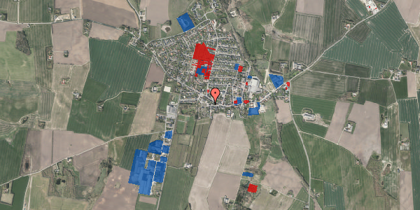 Jordforureningskort på Kirkebakken 4, 7870 Roslev