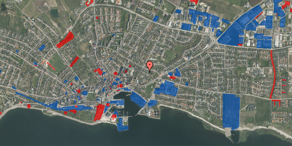 Jordforureningskort på Baunevej 5, 7700 Thisted