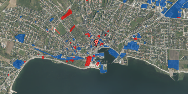 Jordforureningskort på Havnestræde 14, 1. th, 7700 Thisted