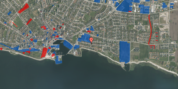 Jordforureningskort på Spangbergsvej 28, 7700 Thisted