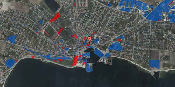 Jordforureningskort på Østergade 22, st. , 7700 Thisted