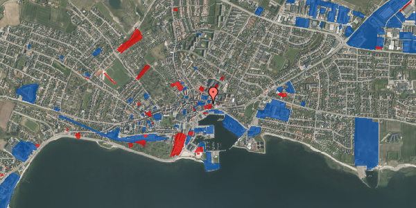 Jordforureningskort på Østergade 26, 1. th, 7700 Thisted