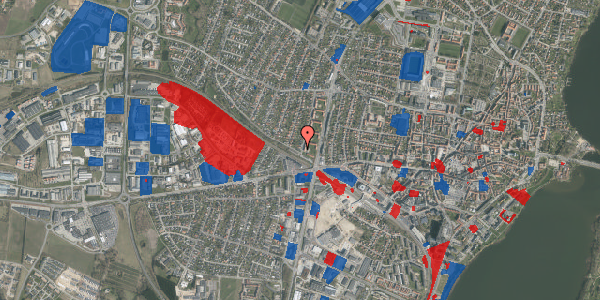 Jordforureningskort på Danmarksvej 1, 8800 Viborg