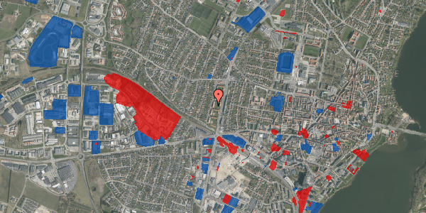 Jordforureningskort på Danmarksvej 28, 1. tv, 8800 Viborg