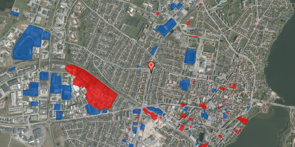 Jordforureningskort på Danmarksvej 58, 1. th, 8800 Viborg