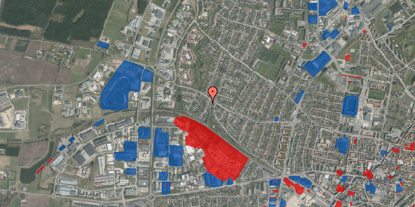 Jordforureningskort på Dannevang 8, 8800 Viborg