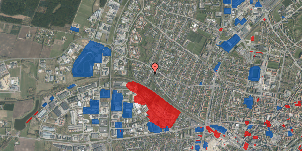 Jordforureningskort på Dannevang 9, 8800 Viborg