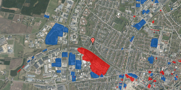 Jordforureningskort på Dannevang 18, 8800 Viborg