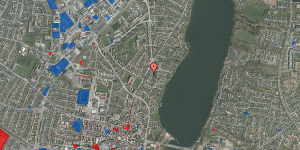 Jordforureningskort på Hans Tausens Vej 15, 8800 Viborg