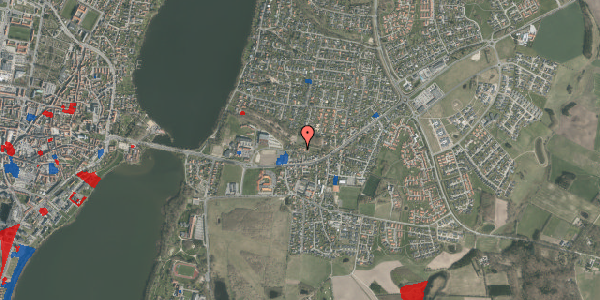 Jordforureningskort på Hellevej 8, 8800 Viborg
