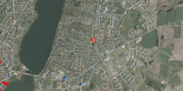 Jordforureningskort på Højvangen 124, 8800 Viborg