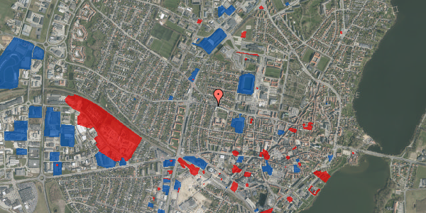 Jordforureningskort på Jegstrupvej 1, 8800 Viborg