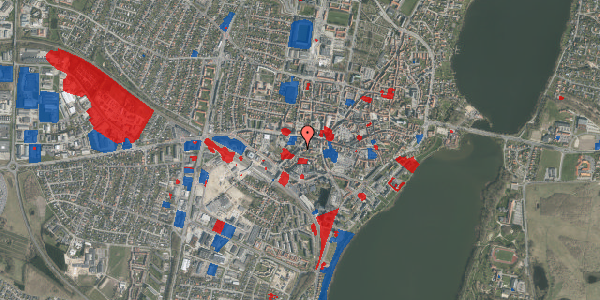 Jordforureningskort på Jernbanegade 16, st. tv, 8800 Viborg