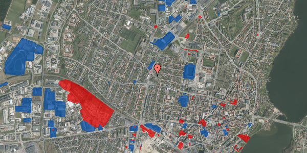 Jordforureningskort på Kirkebækvej 13, 8800 Viborg