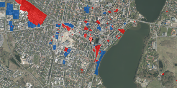 Jordforureningskort på Klostervænget 1, st. th, 8800 Viborg