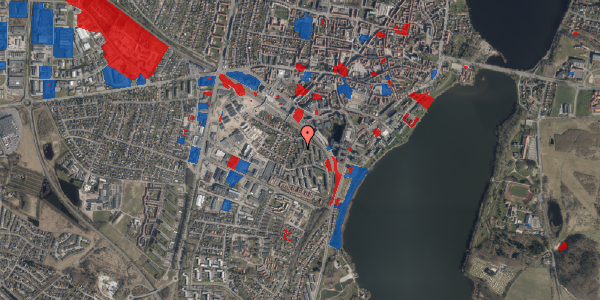 Jordforureningskort på Klostervænget 8, 1. mf, 8800 Viborg